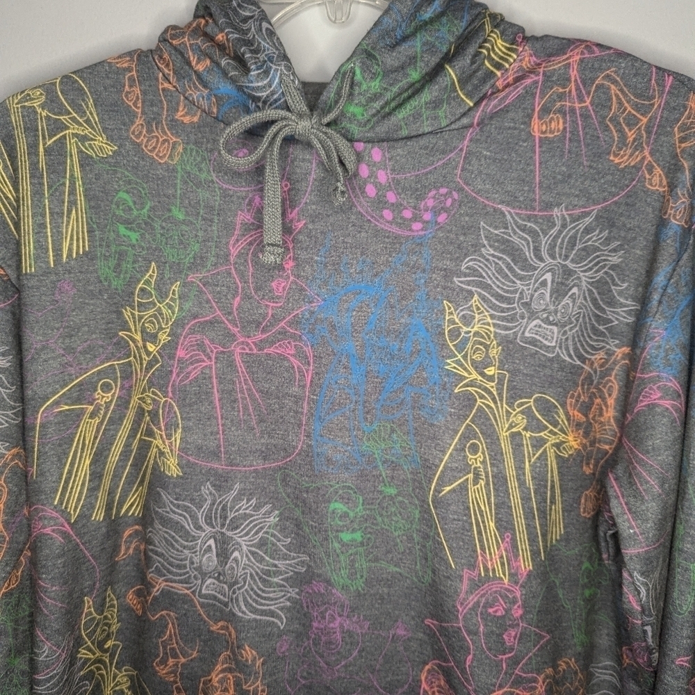 Disney Park Princess villains mufasa Ursula snow White while queen hoodie large - Picture 2 of 4